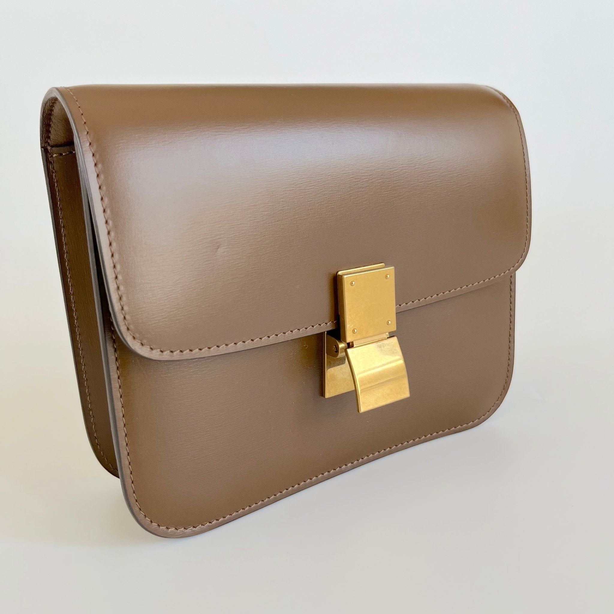 Celine Celadon Smooth Leather Teen Box Bag