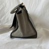 Celine Grey Croc Embossed Medium Trapeze Top Handle Bag - BOPF | Business of Preloved Fashion