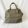 Celine Grey Leather Large Top Handle Bag - BOPF | Business of Preloved Fashion