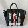 Celine Luggage Handbag Woven Leather Mini - BOPF | Business of Preloved Fashion