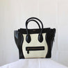 Celine White Python Leather Black Luggage Mini Tote Bag - BOPF | Business of Preloved Fashion