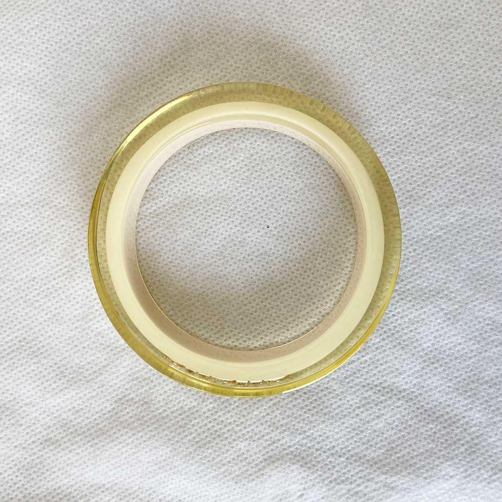 CH Carolina Herrera White Resin Bangle Bracelet - BOPF | Business of Preloved Fashion