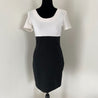 Chanel black and white colorblock short sleeve dress - BOPF | Business of Preloved Fashion