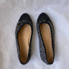 Chanel Black and White Tweed Ballerina Flats, 38C - BOPF | Business of Preloved Fashion