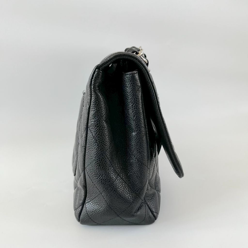 Chanel Black Caviar Single Flap Bag - BOPF | Business of Preloved Fashion