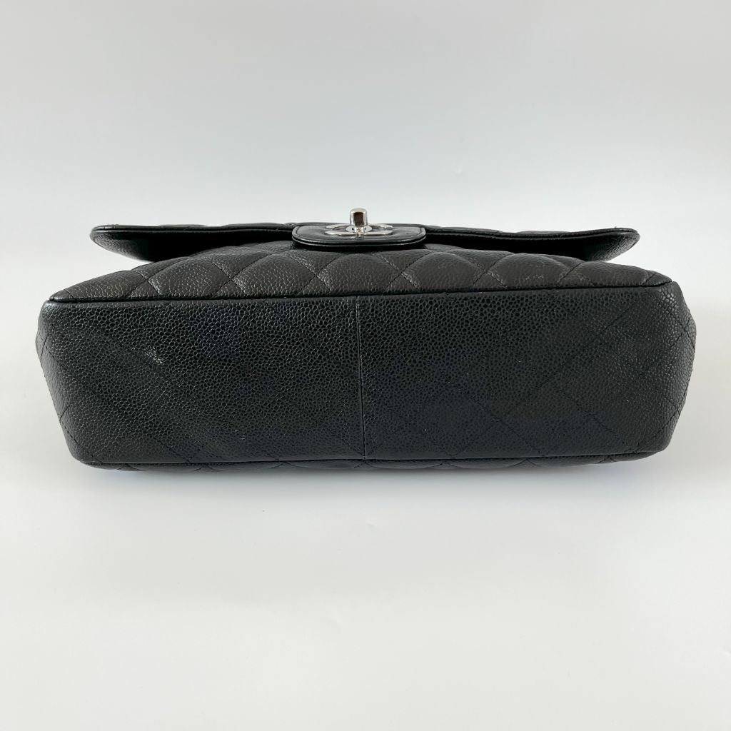 Chanel Black Caviar Single Flap Bag - BOPF | Business of Preloved Fashion