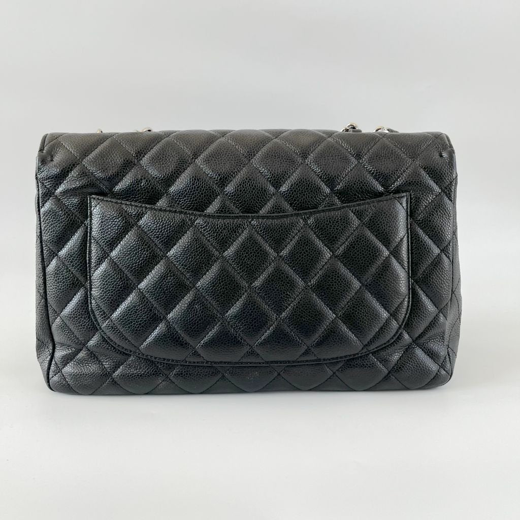 Chanel Black Caviar Single Flap Bag - BOPF | Business of Preloved Fashion