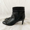 Chanel Black Leather Boots With Chain Detail, 41.5 - BOPF | Business of Preloved Fashion