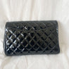 Chanel black quilted patent leather flap bag - BOPF | Business of Preloved Fashion