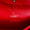 Chanel Classic Double Flap Quilted Red Fabric Bag - BOPF | Business of Preloved Fashion