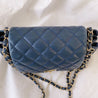 Chanel Dark Blue Mademoiselle Lock Accordion Flap bag - BOPF | Business of Preloved Fashion