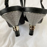 Chanel Dark Grey Slip On Slingback Shoes, 36.5 - BOPF | Business of Preloved Fashion