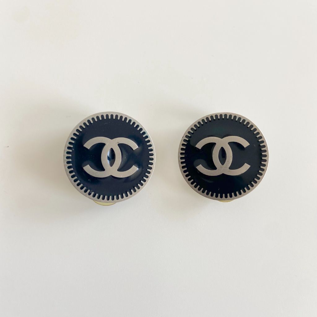 Chanel Massive Clip-On Earrings