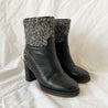 Chanel Leather and Tweed Boots, 37.5C - BOPF | Business of Preloved Fashion