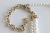 Chanel pearl double layer crystal and gold necklace - BOPF | Business of Preloved Fashion
