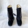 Chanel Perforated High Top Boots, 39 - BOPF | Business of Preloved Fashion