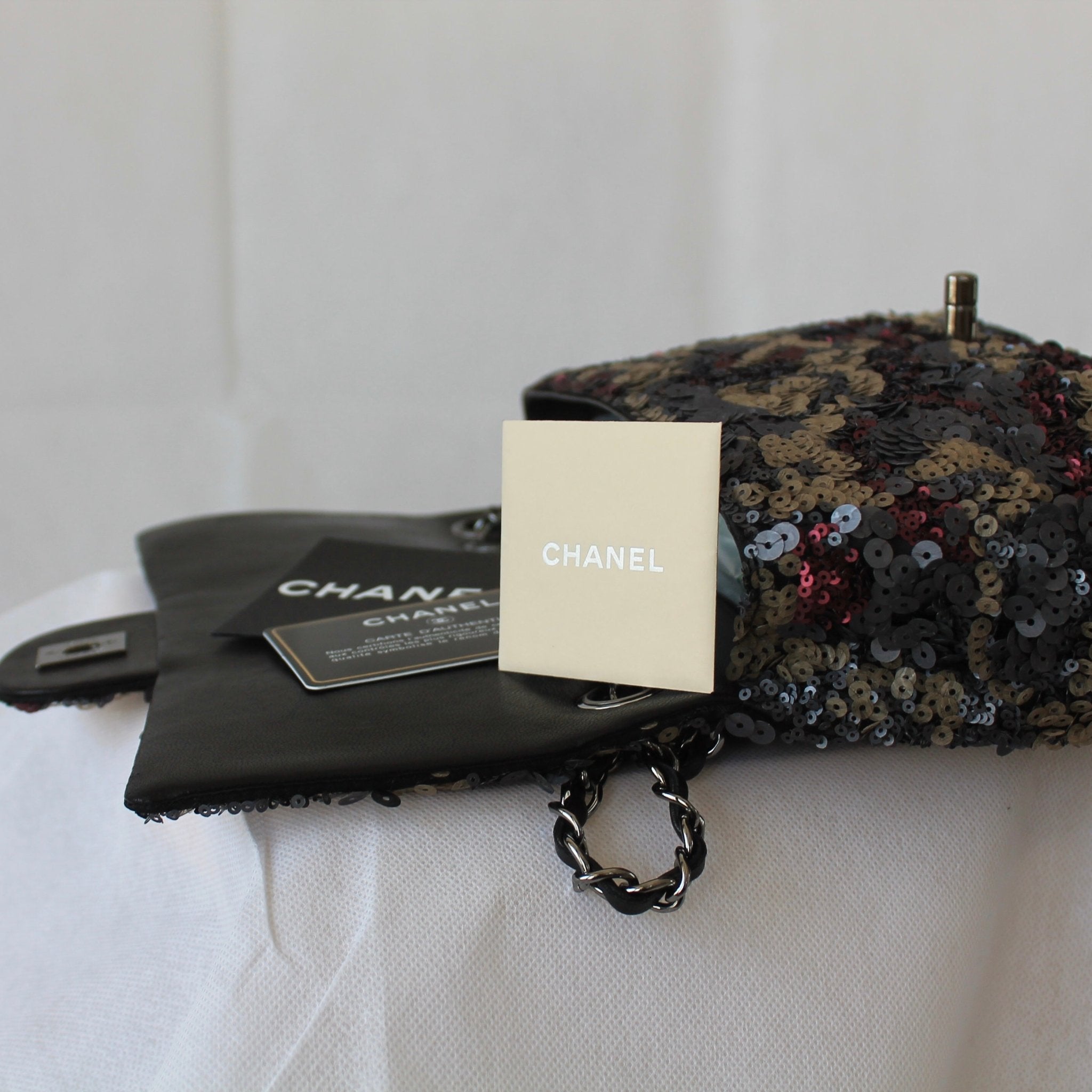 Chanel Sequin Medium Flap Bag - BOPF | Business of Preloved Fashion