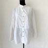 Chanel striped blouse with silver-tone buttons - BOPF | Business of Preloved Fashion