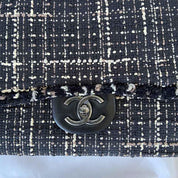Chanel Tweed Jacket Large Flap Travel Bag - BOPF | Business of Preloved Fashion