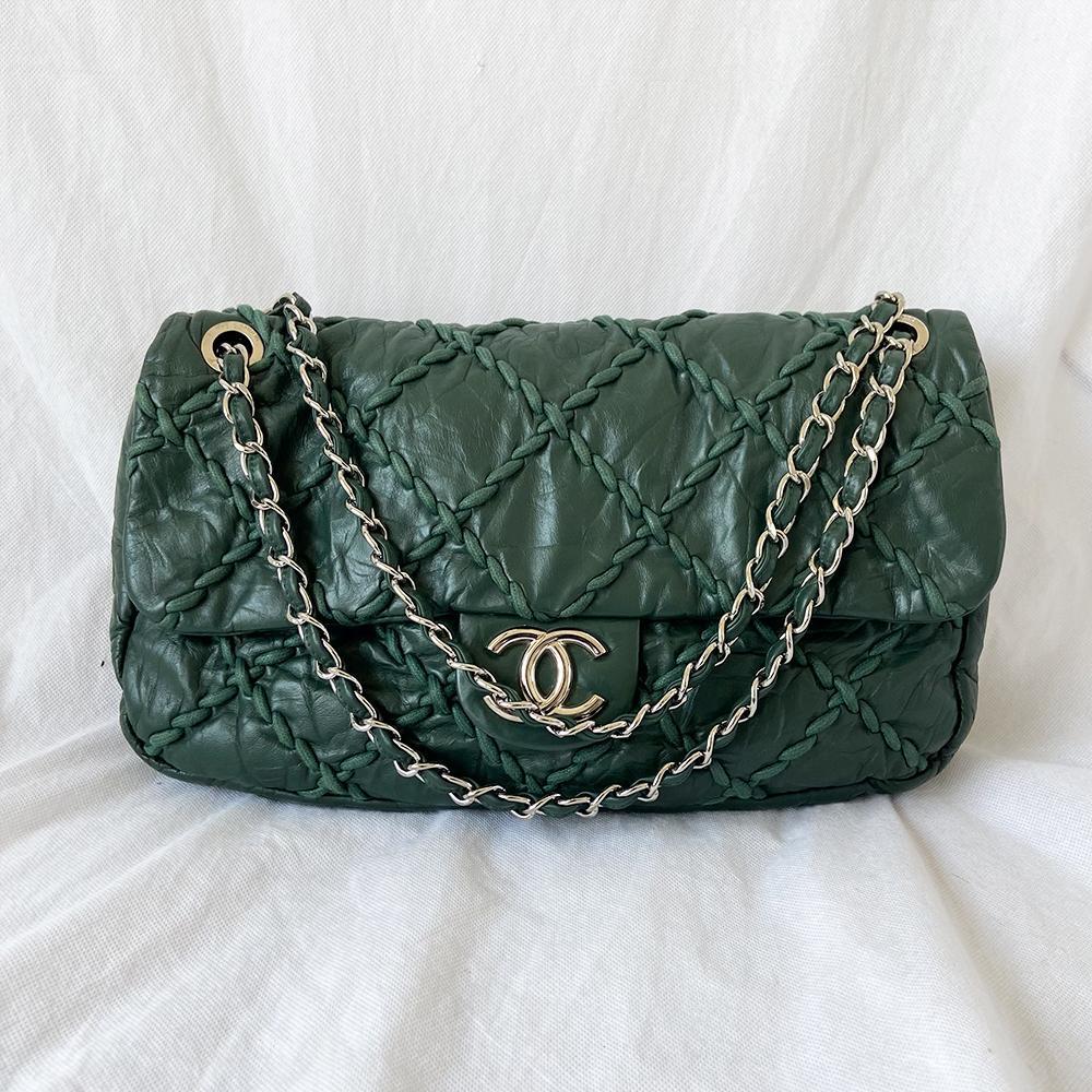 Chanel ultra stitch flap calfskin Shoulder Bag BOPF Business