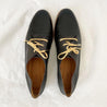Chloé Black Leather Lace up Oxford, 40.5 - BOPF | Business of Preloved Fashion