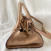 Chloe Everston Satchel Leather Tan Bag - BOPF | Business of Preloved Fashion