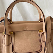 Chloe Everston Satchel Leather Tan Bag - BOPF | Business of Preloved Fashion