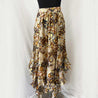Chloe Printed Ruffle Midi Skirt - BOPF | Business of Preloved Fashion