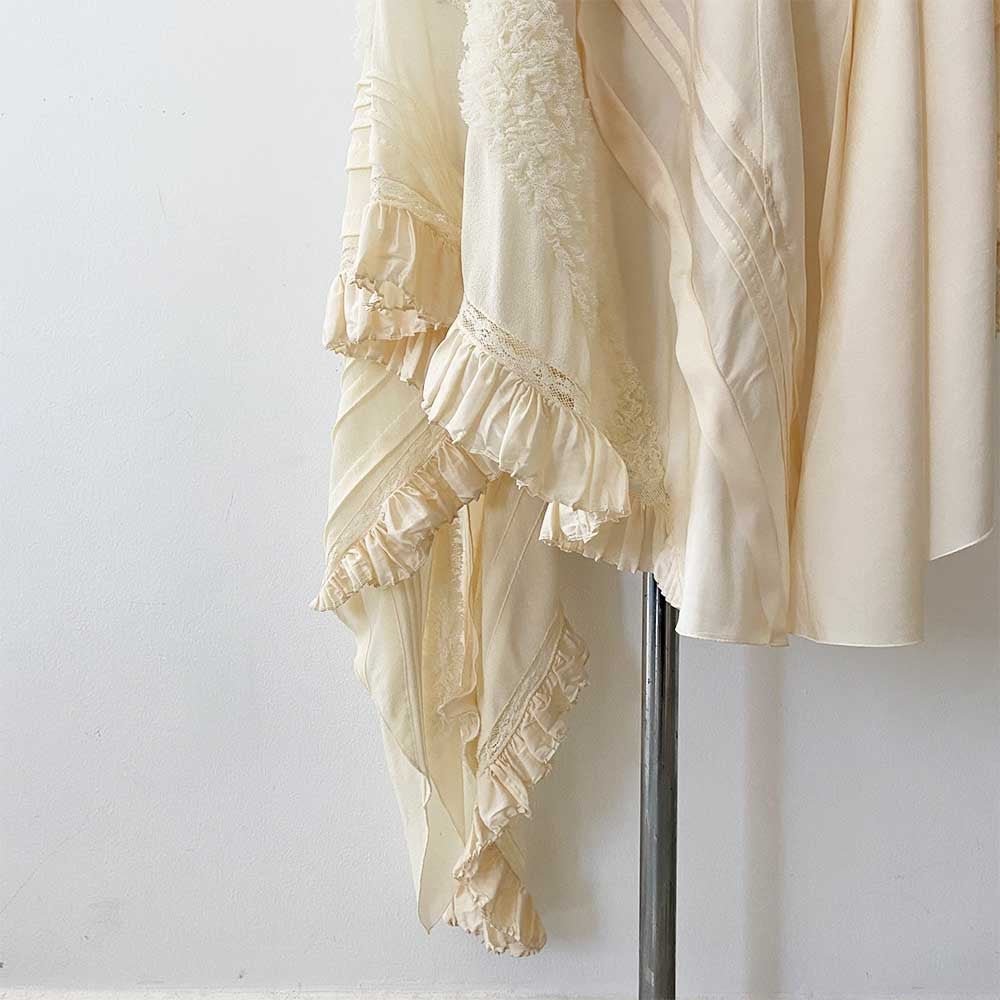 Chloe Ruffle Detail Detail Silk Dress - BOPF | Business of Preloved Fashion