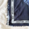 Christian Dior tie die printed scarf cotton and silk - BOPF | Business of Preloved Fashion