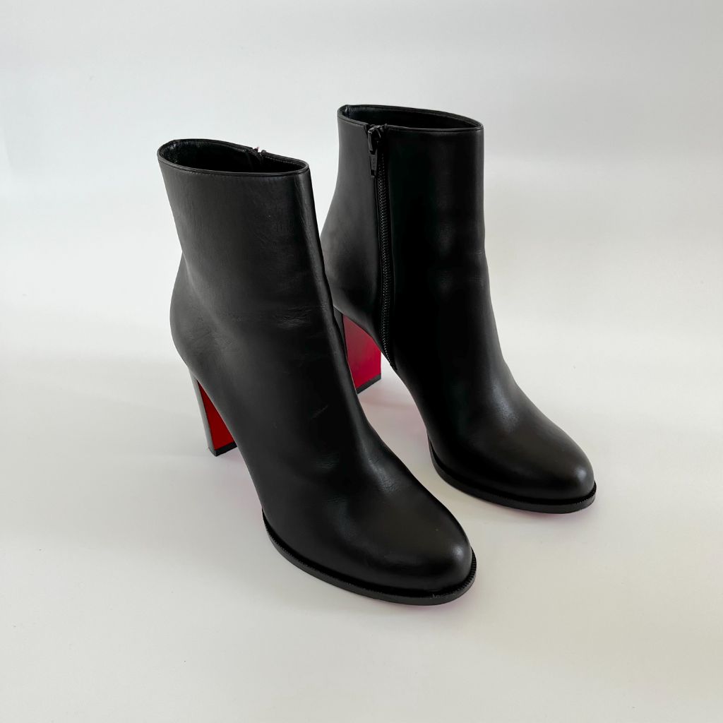 Christian Louboutin Adox 85 leather Ankle Boots 38 - BOPF | Business of Preloved Fashion