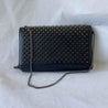 Christian Louboutin Black Studded Small Flap Bag - BOPF | Business of Preloved Fashion