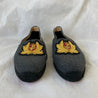 Christian Louboutin felt loafer with gold embroidered patch, 39 - BOPF | Business of Preloved Fashion
