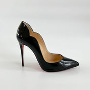 Christian Louboutin Hot Chick 100 Black Patent Leather Pumps, 37.5 - BOPF | Business of Preloved Fashion
