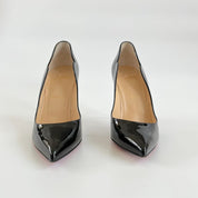Christian Louboutin Hot Chick 100 Black Patent Leather Pumps, 37.5 - BOPF | Business of Preloved Fashion
