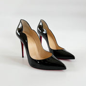 Christian Louboutin Hot Chick 100 Black Patent Leather Pumps, 37.5 - BOPF | Business of Preloved Fashion