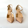 Christian Louboutin nude leather pointed toe pumps , 37 - BOPF | Business of Preloved Fashion