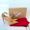 Christian Louboutin nude leather pointed toe pumps , 37 - BOPF | Business of Preloved Fashion