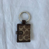 Coach Brown Logo Mini Keychain - BOPF | Business of Preloved Fashion