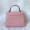 Coach C-logo Plaque Leather Tote Bag In Pink - BOPF | Business of Preloved Fashion