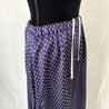 Comme De Garcon navy blue skirt with white polka dots, oversized side pockets - BOPF | Business of Preloved Fashion