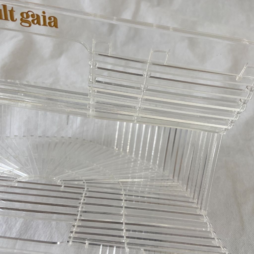 Cult Gaia crystal clear Plexi clutch - BOPF | Business of Preloved Fashion