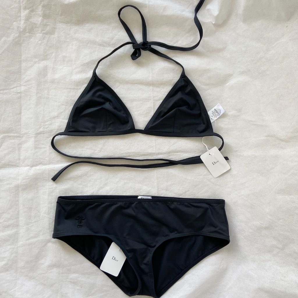 Dark Blue Two Piece Swimswuit - BOPF | Business of Preloved Fashion