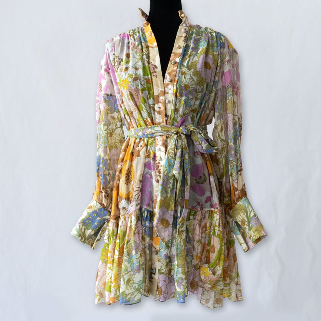 Zimmermann Floral Printed Midi Dress - BOPF