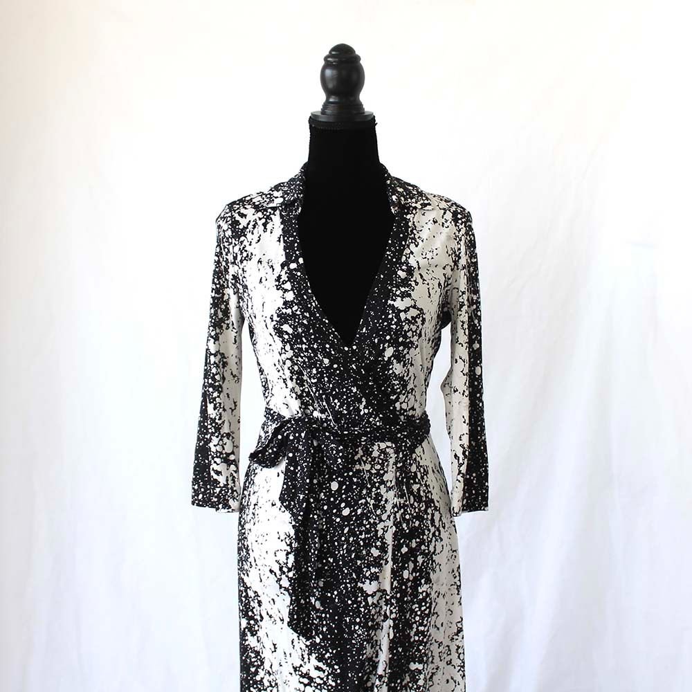 Diane von Fürstenberg Maxi Wrap Dress - BOPF | Business of Preloved Fashion