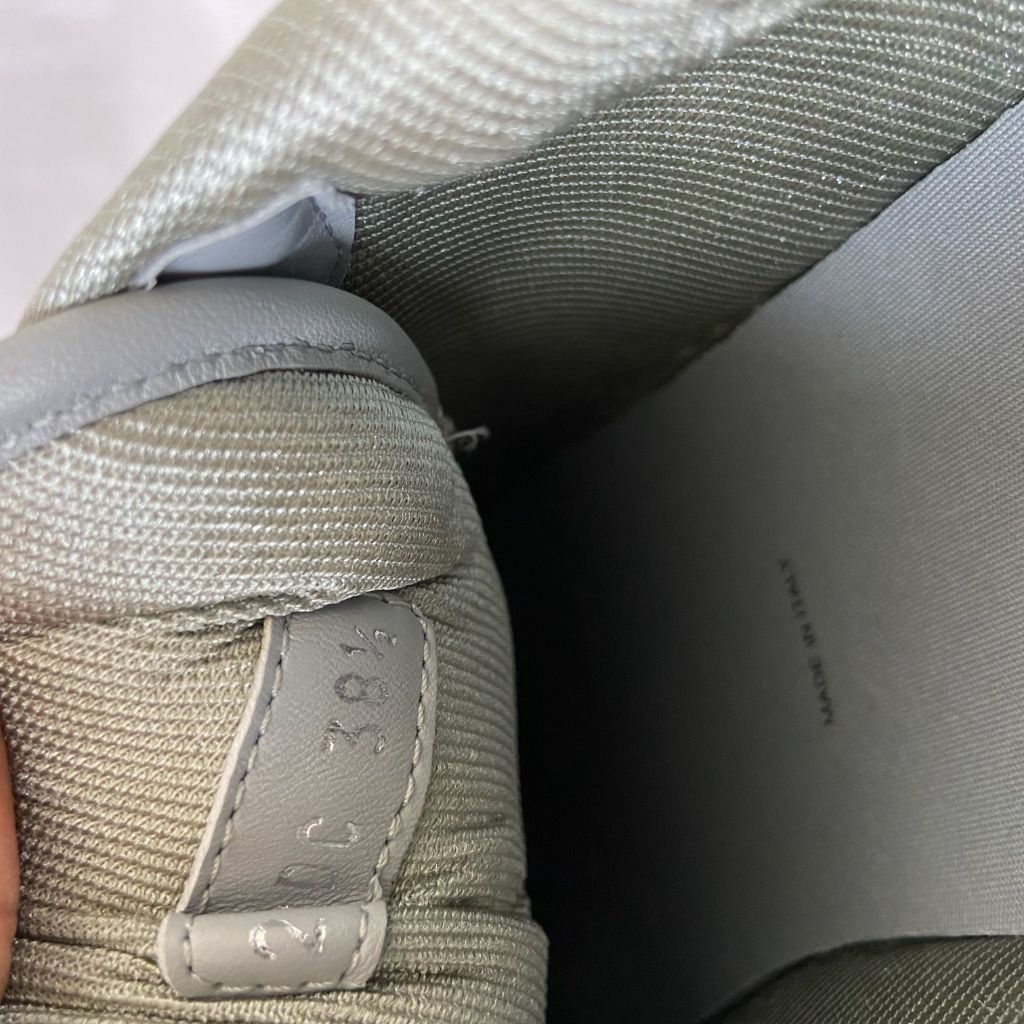 Dior B27 Low-Top White And Grey Smooth Calfskin Sneakers With White Dior Oblique Galaxy Leather, 38.5 - BOPF | Business of Preloved Fashion