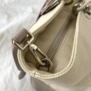 Dior Beige Leather Nappy Diaper Bag - BOPF | Business of Preloved Fashion