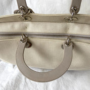 Dior Beige Leather Nappy Diaper Bag - BOPF | Business of Preloved Fashion