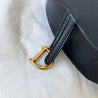 Dior Black Leather Saddle Belt - BOPF | Business of Preloved Fashion