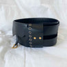 Dior Black Leather Saddle Belt - BOPF | Business of Preloved Fashion